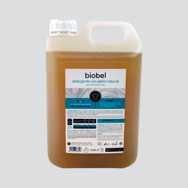 Biobel Detergente 5L - Tienda de Cosmética Natural | NATURETICA