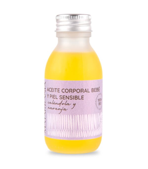Aceite Hidratante Suave Bebé y Piel Sensible 100% Bio 100 ml
