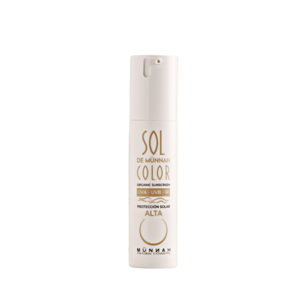 Crema Facial Sol de Munnah Color 50 ml