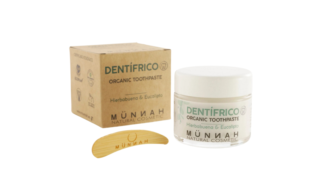 higiene bucal para encías sensibles. cosmética natural Naturetica